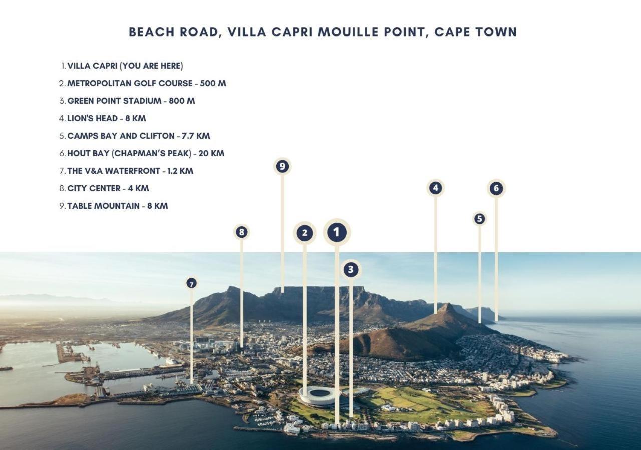 Villa Capri ケープタウン エクステリア 写真
